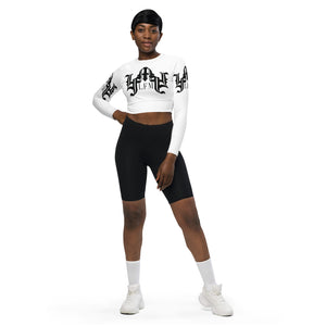 LFM long-sleeve crop top