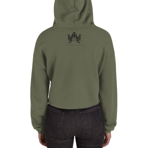 La Familia Crop Hoodie